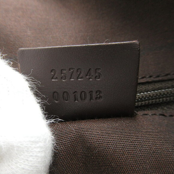 Gucci Heart Tattoo GG Plus Tote Bag canvas brown - Picture 7 of 10